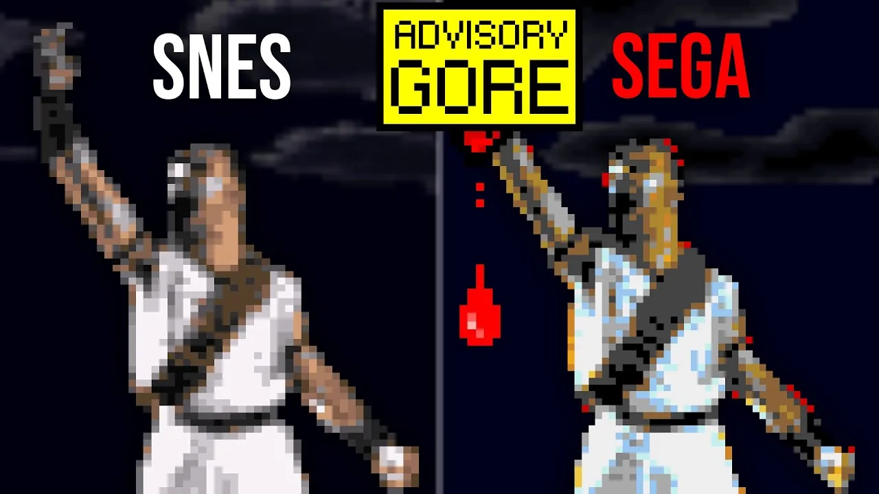 Comparatif Mortal Kombat Mega Drive contre Super Nintendo