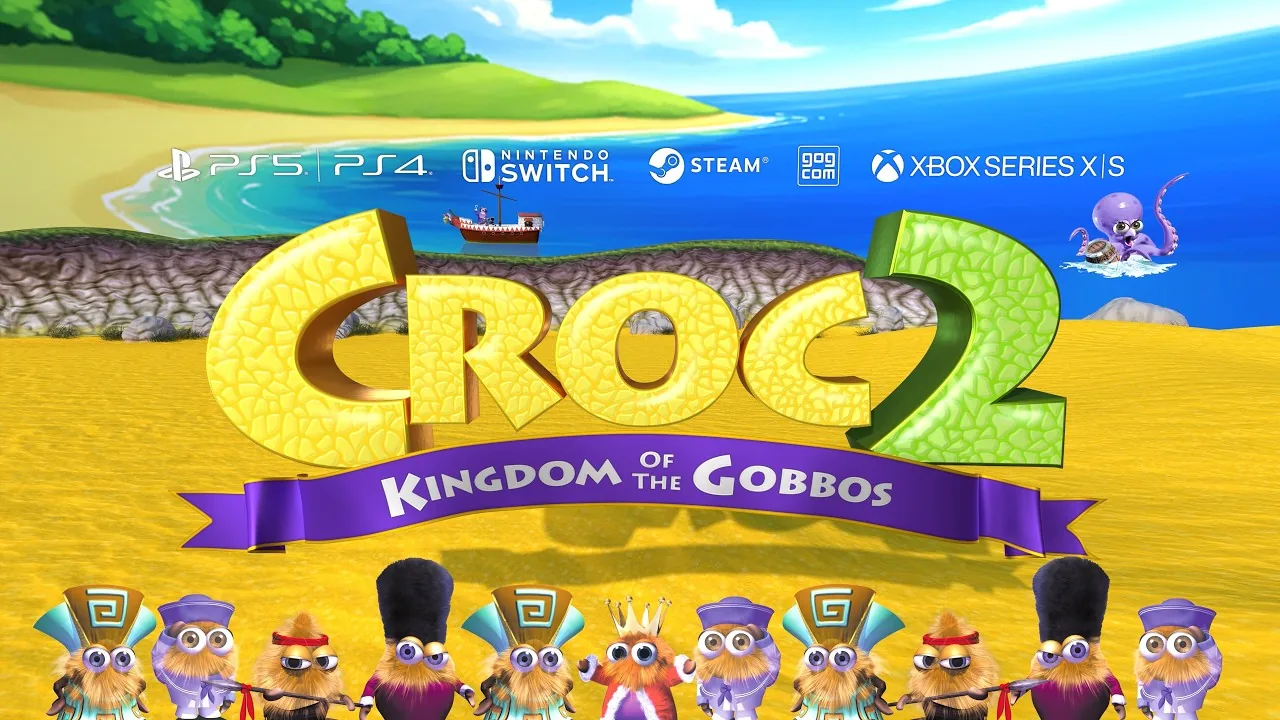 Vignette de la bande-annonce de la date de sortie de Croc 2 Kingdom of the Gobbos