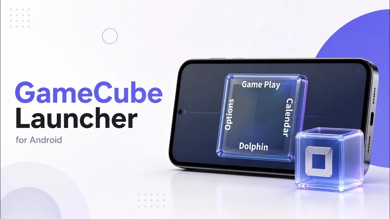 Démonstration du GameCube Launcher pour Android