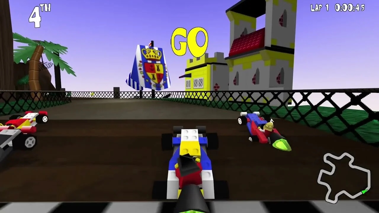 Vignette de la vidéo d'une partie en ligne de Step On It