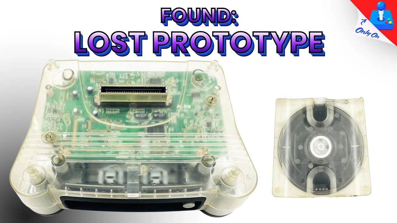 Vidéo de la chaîne Hard4Games sur le prototype de 64DD transparent vendu aux enchères