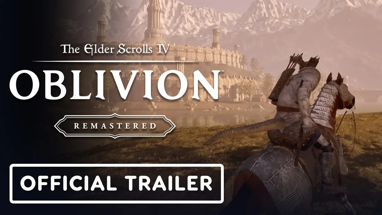Bande-annonce de sortie d'Oblivion Remastered sur Nintendo Switch 2