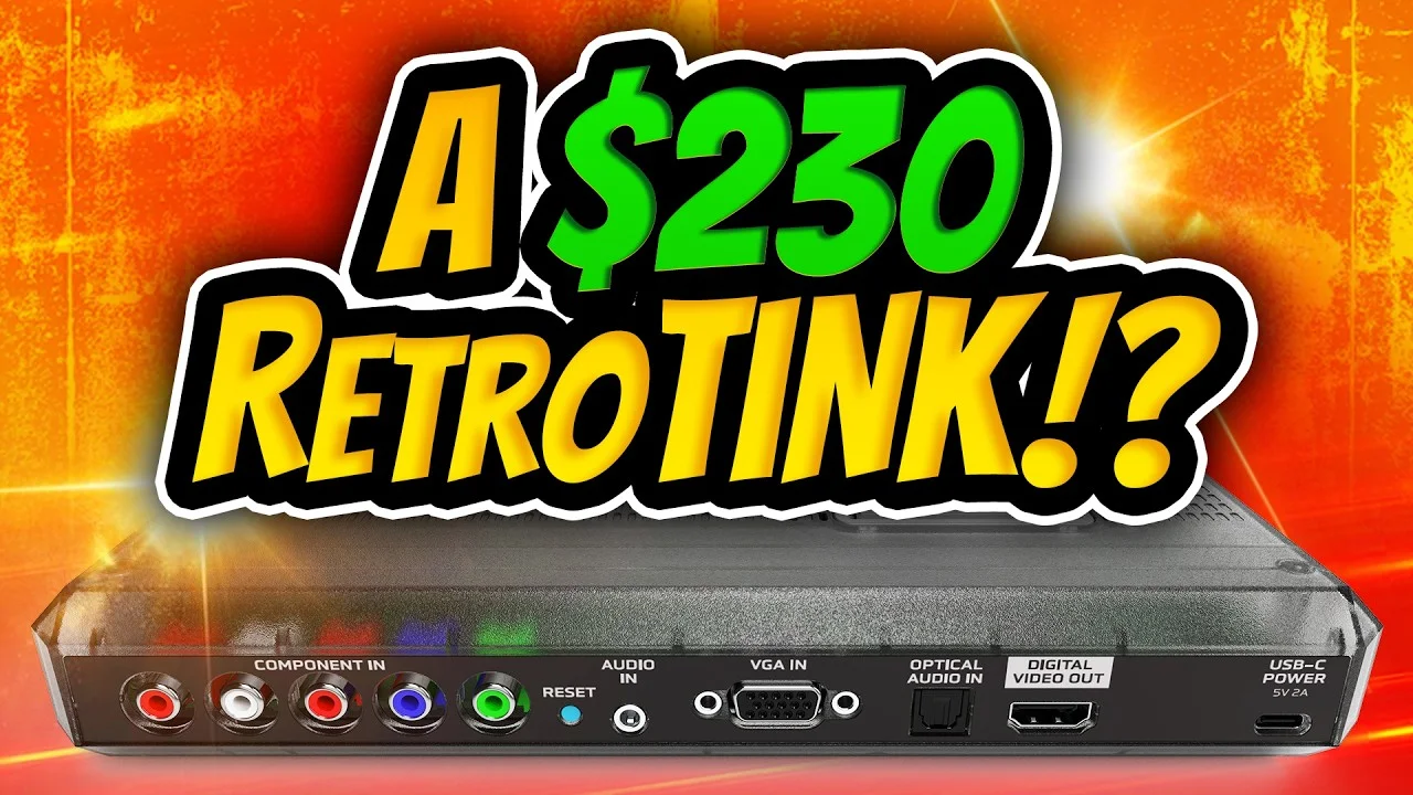 Vidéo de présentation officielle du RetroTINK-6X CE par son concepteur Mike Chi