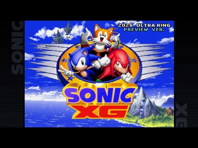Présentation de la démo 2026 de Sonic XG