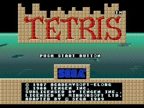 Vidéo de démonstration du ROM hack Tetris Redux sur Sega Mega Drive
