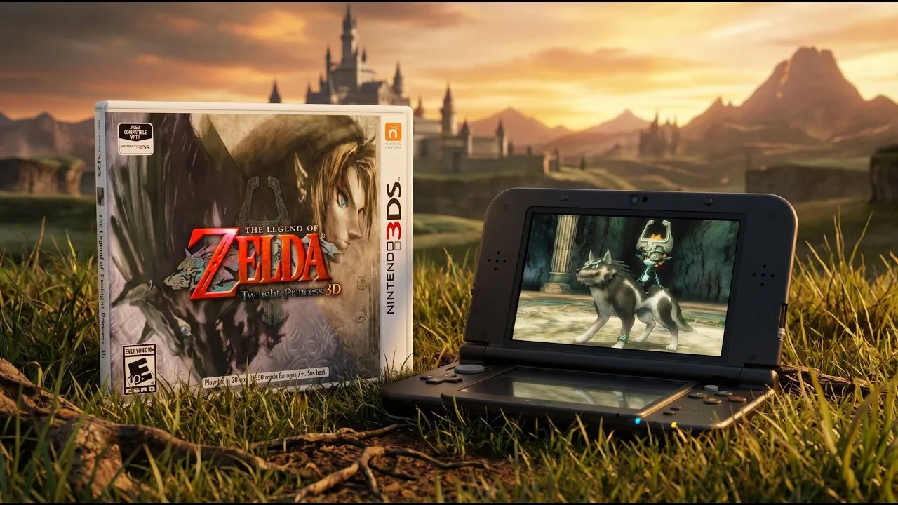 Démonstration de Twilight Princess tournant sur Nintendo 3DS