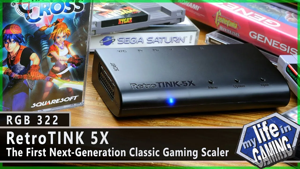 Présentation du RetroTINK 5X par My Life in Gaming
