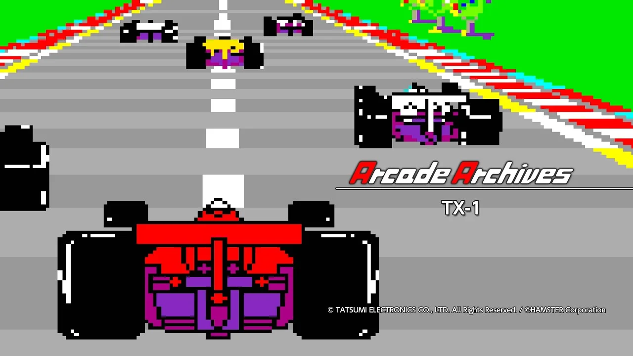 Bande-annonce de la réédition Arcade Archives de TX-1