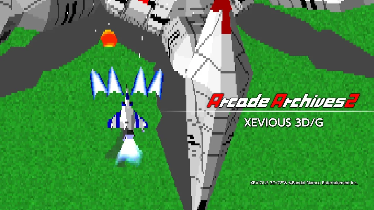 Vignette de la bande-annonce officielle anglaise d'Arcade Archives 2 Xevious 3D/G